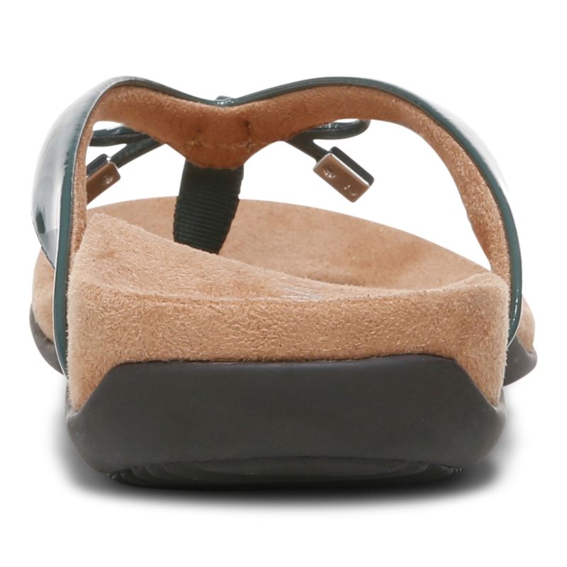 Vionic Women's Bella Toe Post Sandal - Posy Green