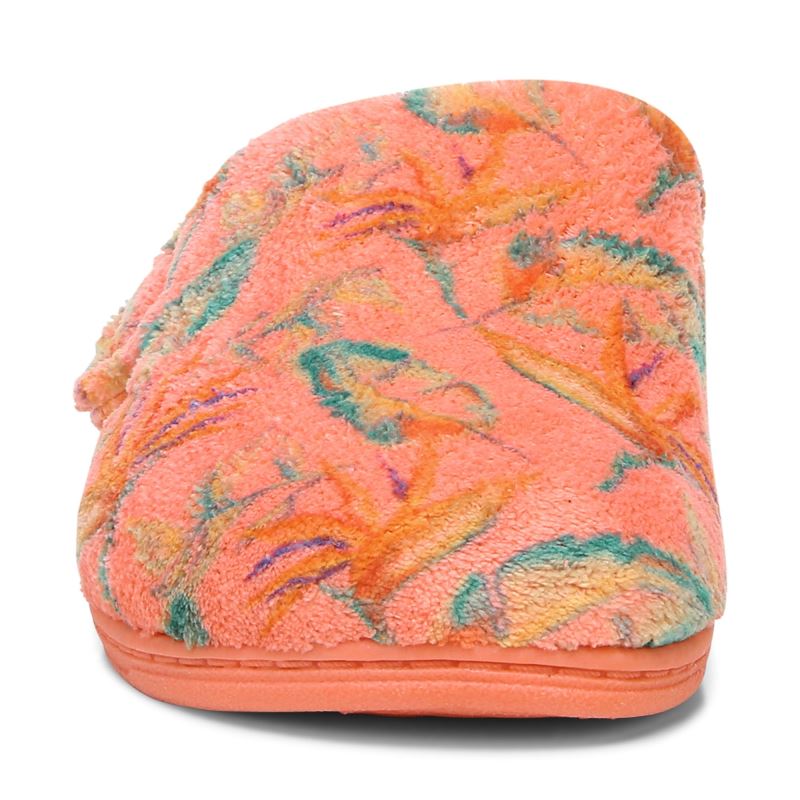 Vionic Women's Gemma Mule Slippers - Papaya