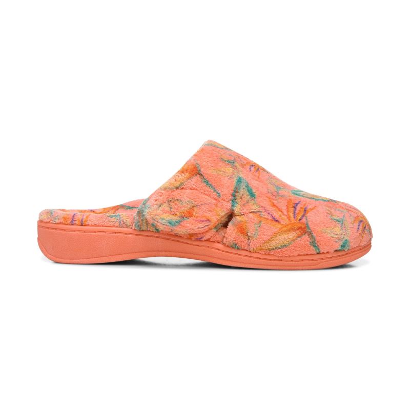 Vionic Women's Gemma Mule Slippers - Papaya