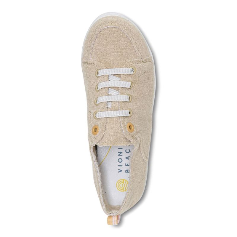 Vionic Women's Pismo Casual Sneaker - Semolina Terry