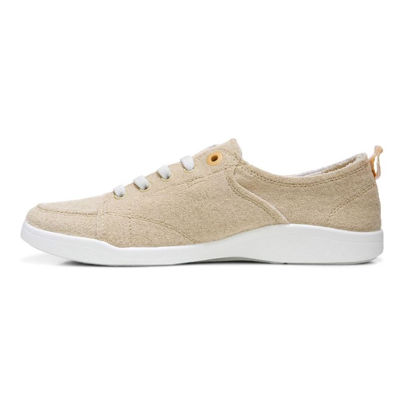 Vionic Women's Pismo Casual Sneaker - Semolina Terry
