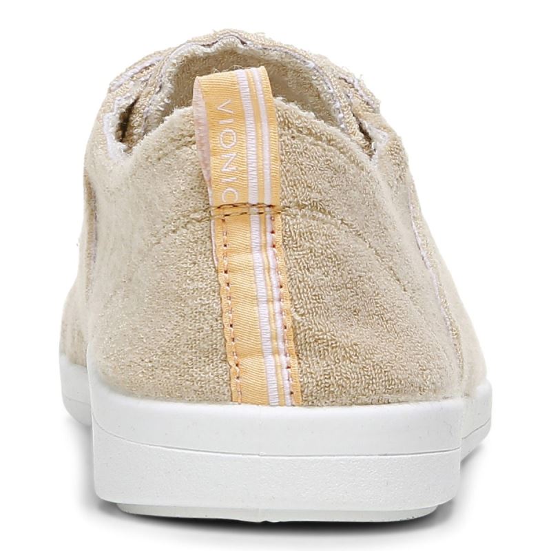 Vionic Women's Pismo Casual Sneaker - Semolina Terry