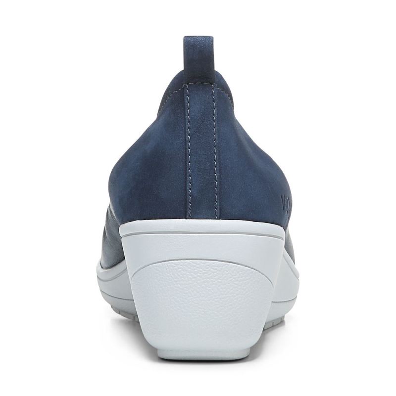 Vionic Women's Jacey Wedge - Navy