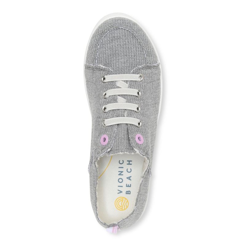 Vionic Women's Pismo Casual Sneaker - Charcoal Knit