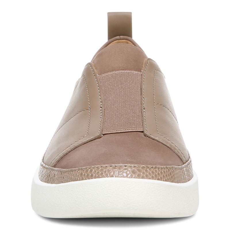 Vionic Women's Zinah Slip on Sneaker - Brownie