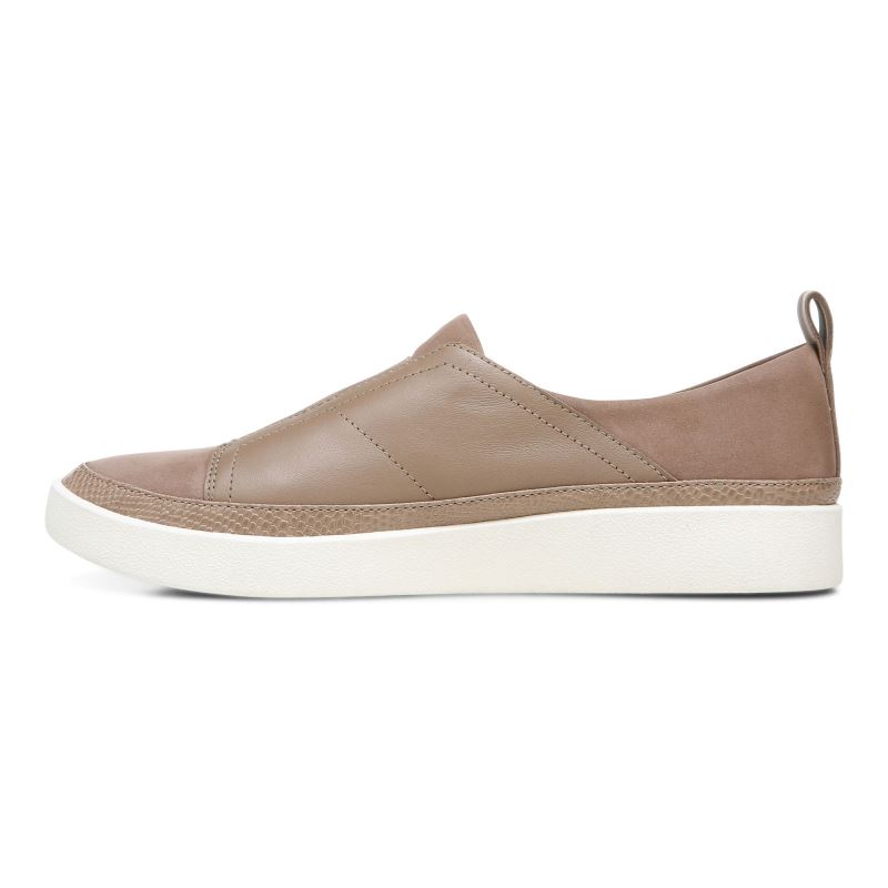 Vionic Women's Zinah Slip on Sneaker - Brownie