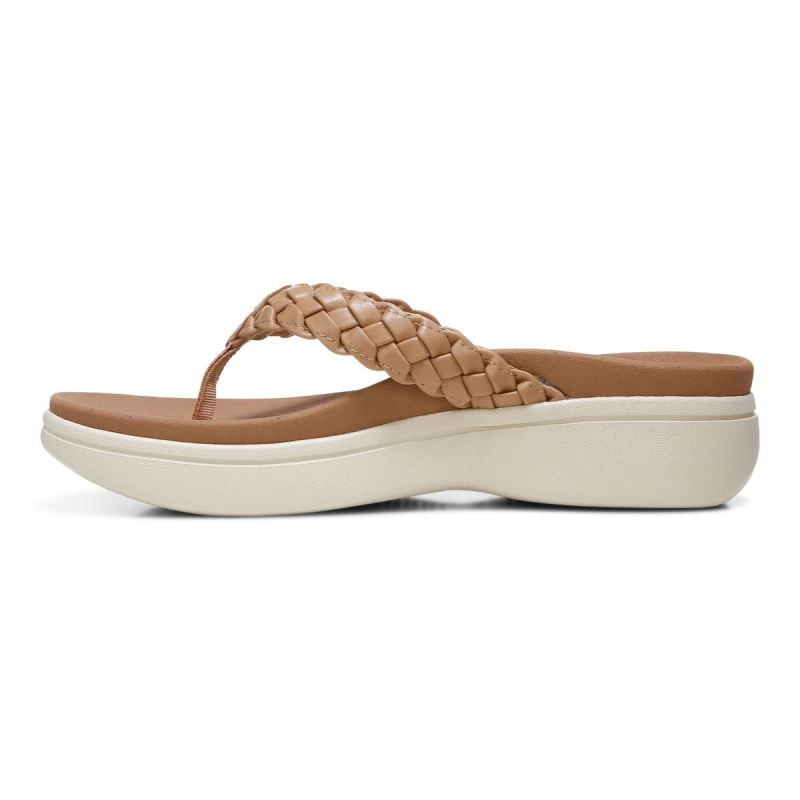 Vionic Women's Kenji Platform Sandal - Macaroon
