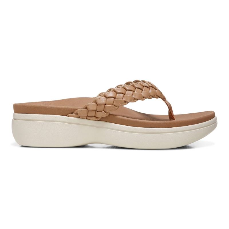 Vionic Women's Kenji Platform Sandal - Macaroon