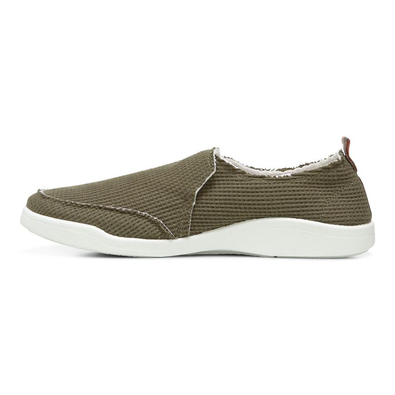 Vionic Women's Malibu Slip On - Olive Knit