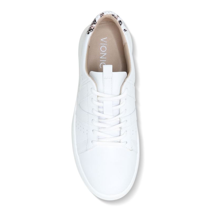 Vionic Women's Simasa Sneaker - White Leopard
