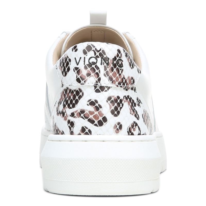 Vionic Women's Simasa Sneaker - White Leopard