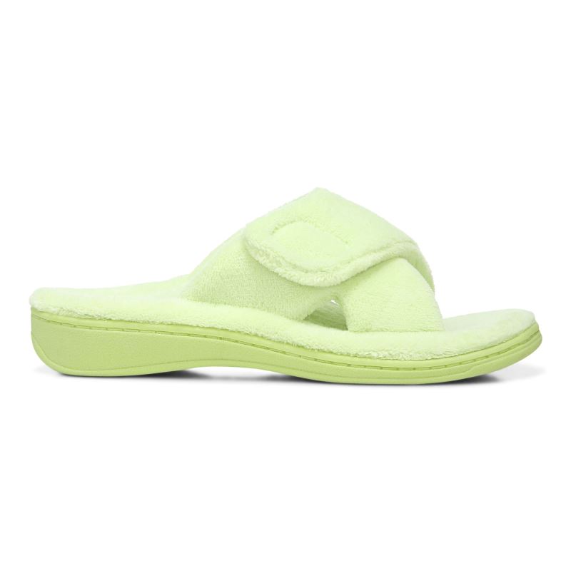 Vionic Women's Relax Slippers - Pale Lime