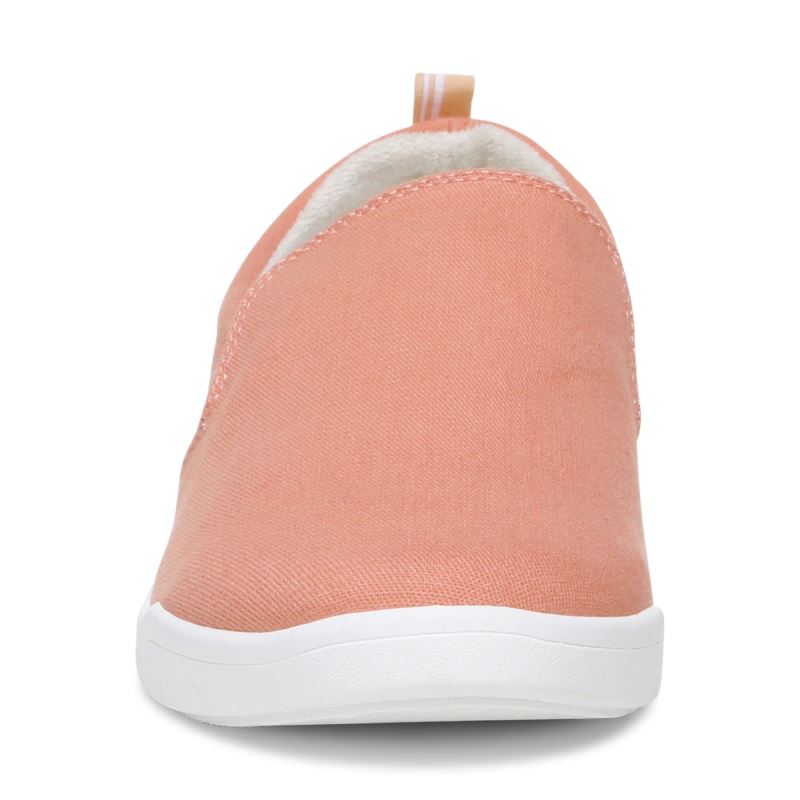 Vionic Women's Marshall Slip On - Papaya Canvas