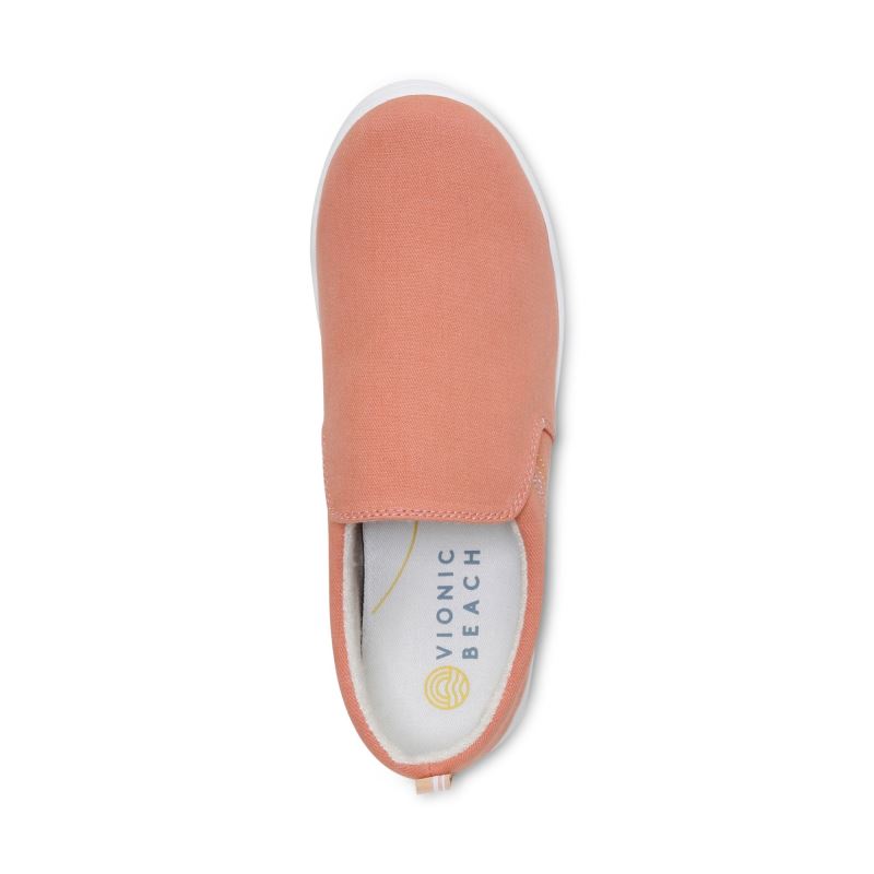 Vionic Women's Marshall Slip On - Papaya Canvas