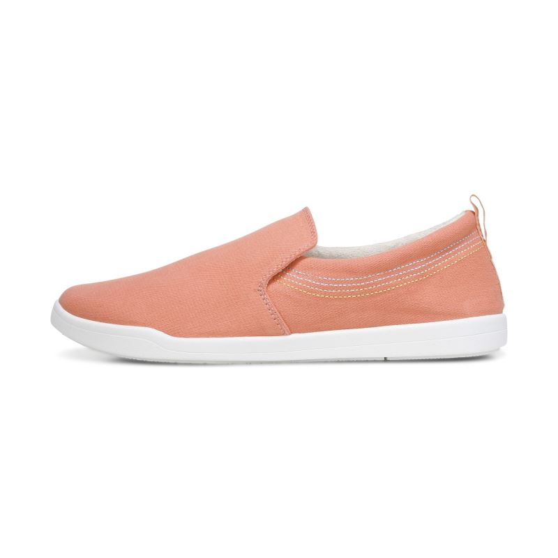 Vionic Women's Marshall Slip On - Papaya Canvas