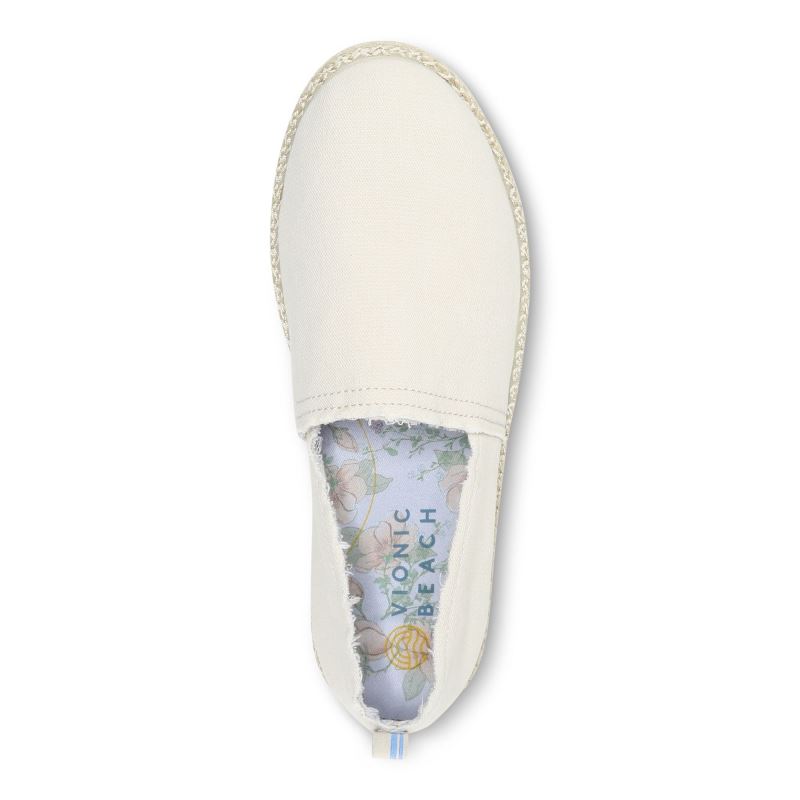 Vionic Women's Laguna Espadrille - Cream