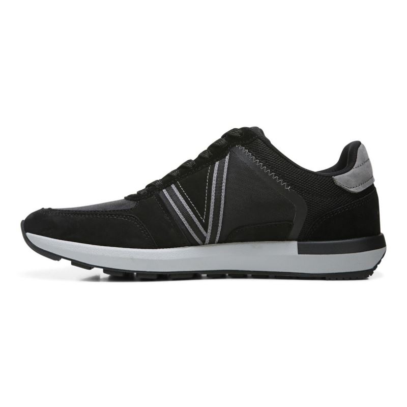 Vionic Men's Bradey Sneaker - Black Charcoal