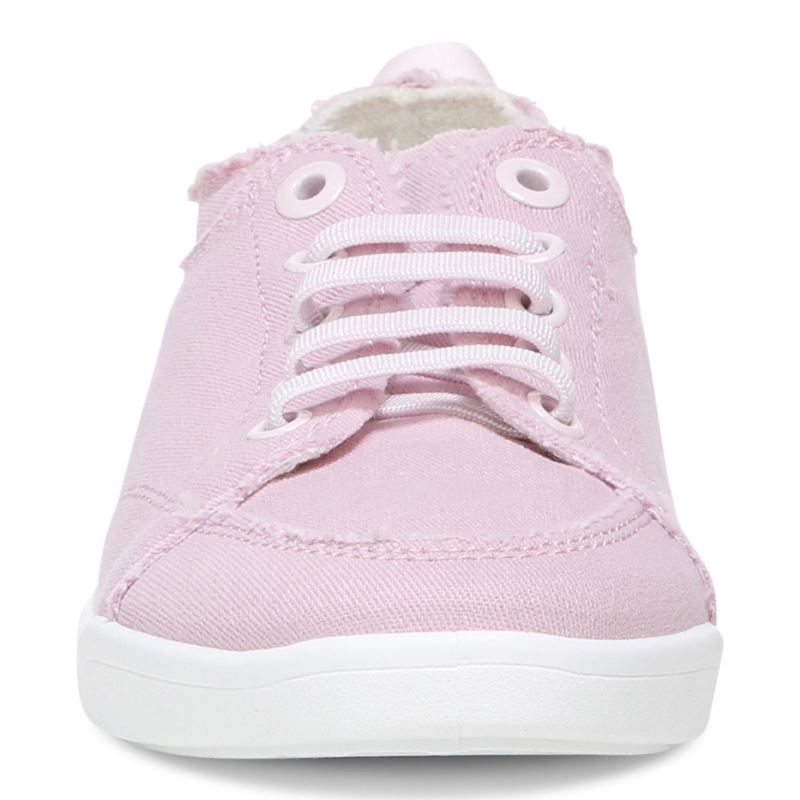 Vionic Women's Pismo Casual Sneaker - Cameo Pink Canvas