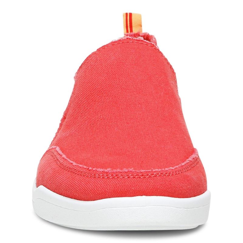 Vionic Women's Malibu Slip On - Poppy Canvas