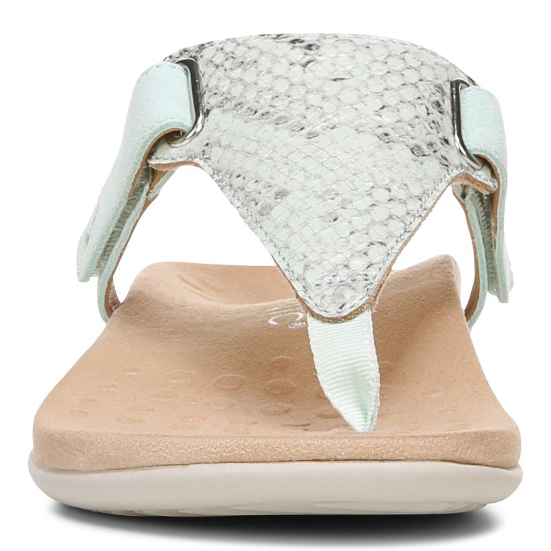 Vionic Women's Wanda T-Strap Sandal - Seafoam