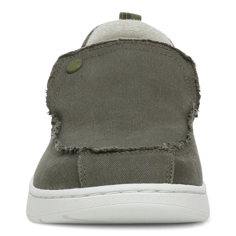 Vionic Men's Seaview Slip on Sneaker - Olive