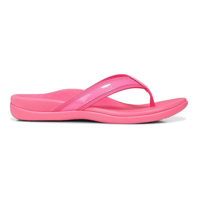 Vionic Women's Tide II Toe Post Sandal - Bubblegum