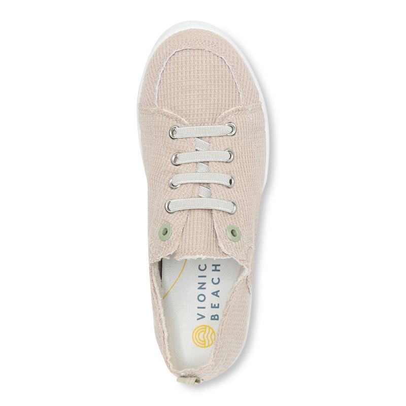 Vionic Women's Pismo Casual Sneaker - Cream Knit
