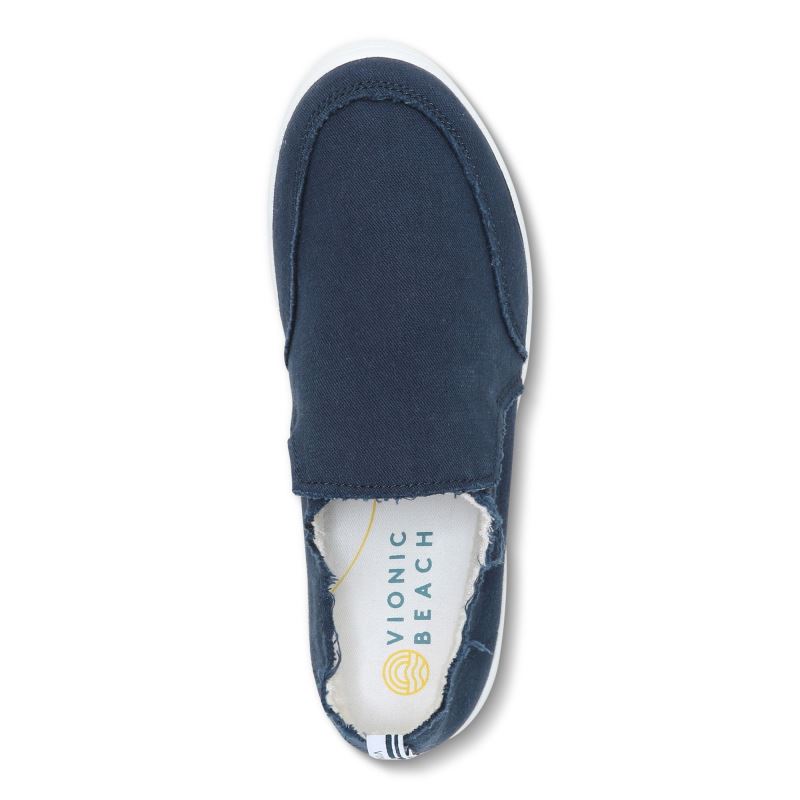 Vionic Women's Malibu Slip On - Navy Canvas