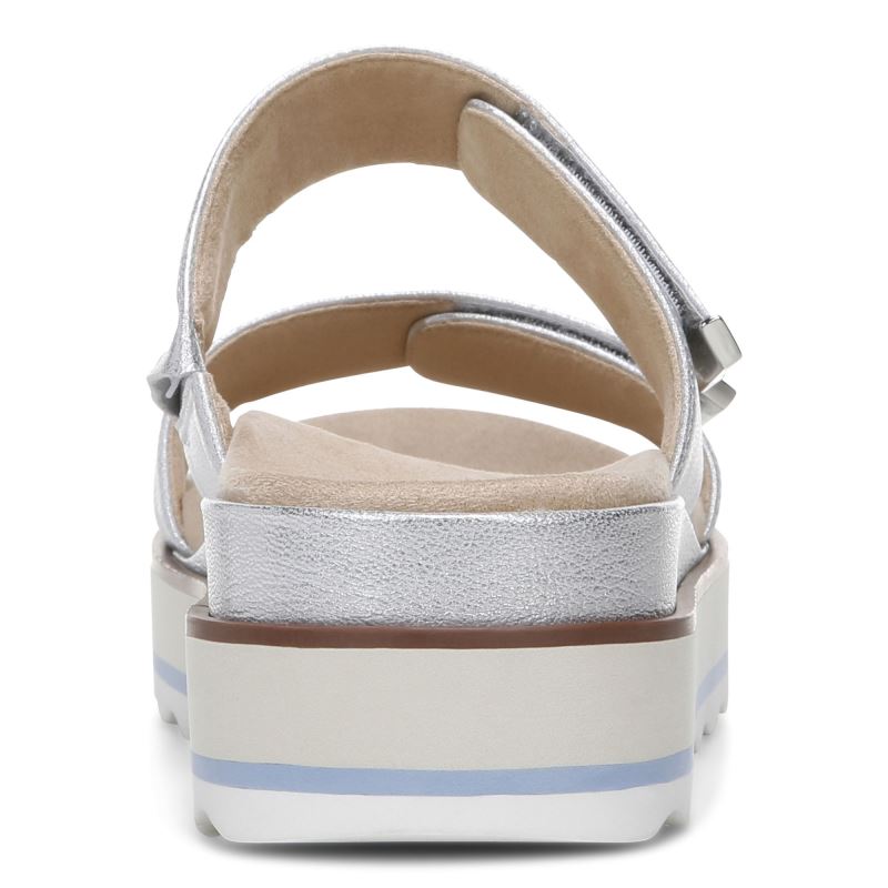 Vionic Women's Brandie Flatform Sandal - Silver