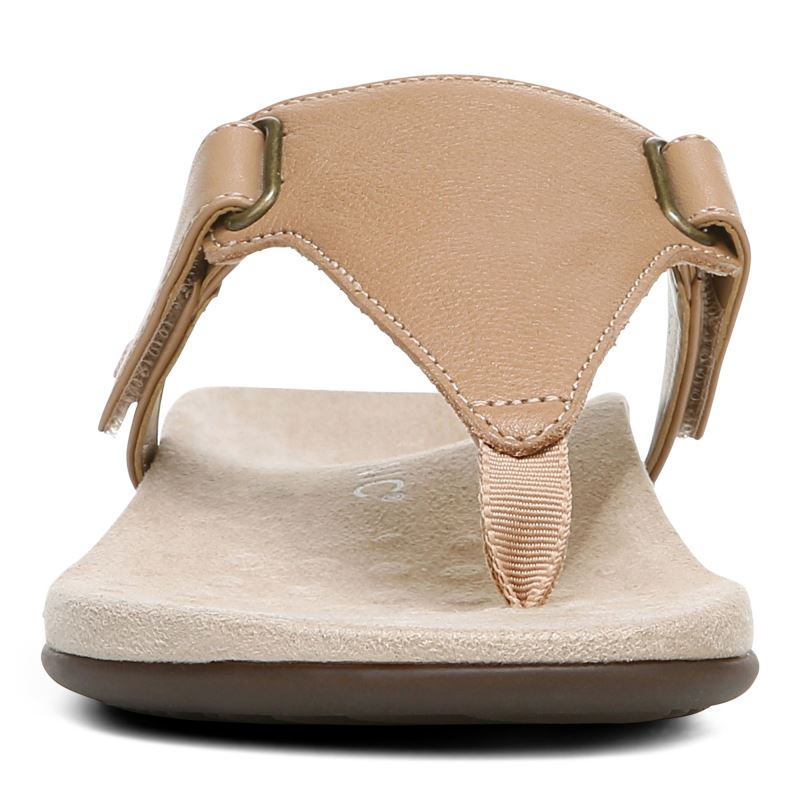 Vionic Women's Wanda T-Strap Sandal - Macaroon