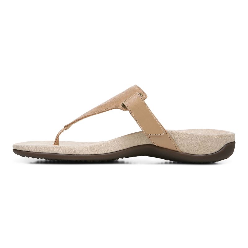 Vionic Women's Wanda T-Strap Sandal - Macaroon
