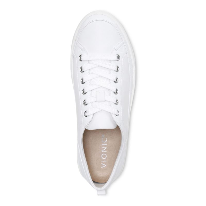 Vionic Women's Winny Sneaker - White Leather