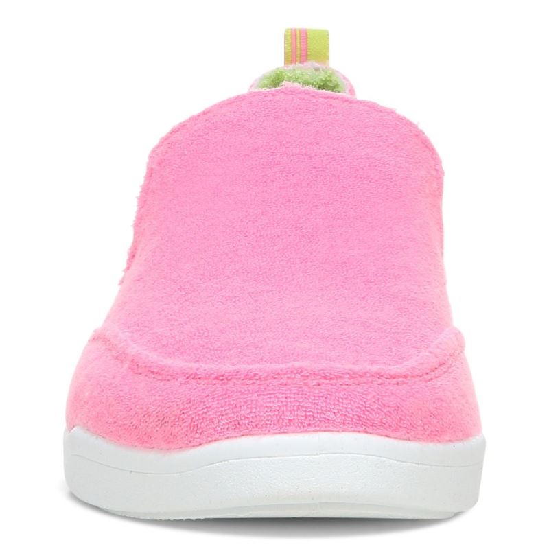 Vionic Women's Malibu Slip On - Bubblegum Terry