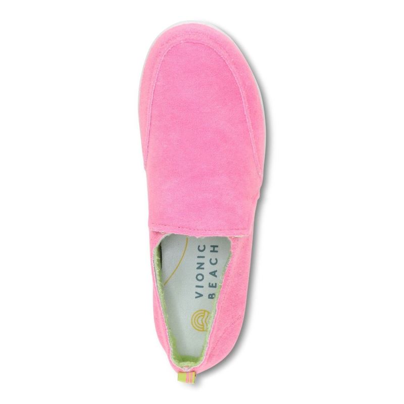 Vionic Women's Malibu Slip On - Bubblegum Terry
