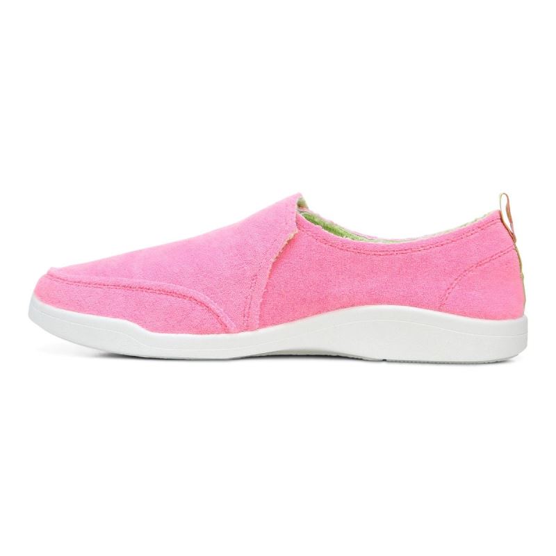 Vionic Women's Malibu Slip On - Bubblegum Terry