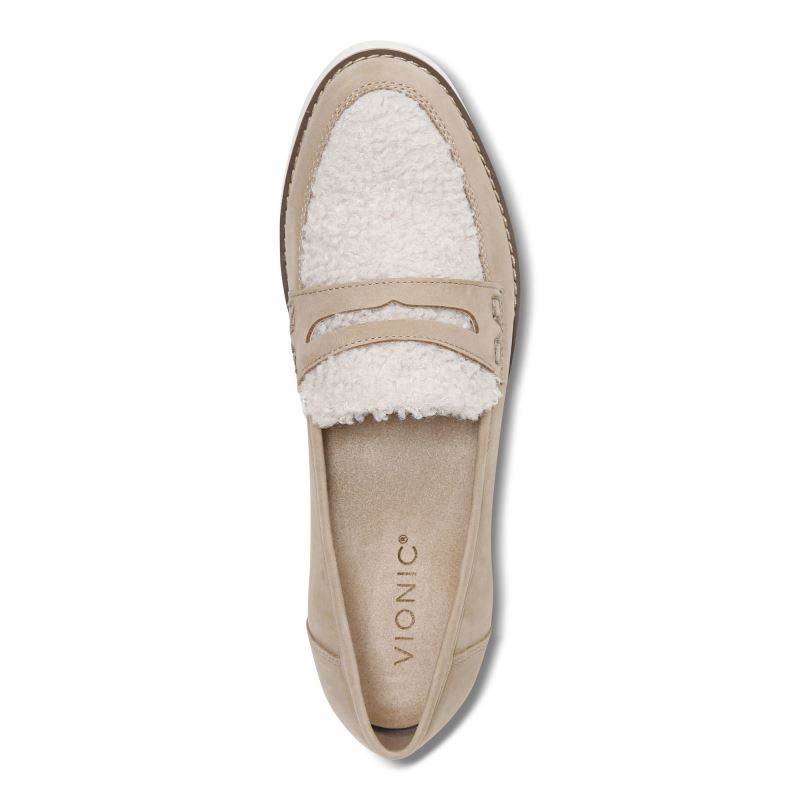 Vionic Women's Cheryl Loafer - Wheat Shearling