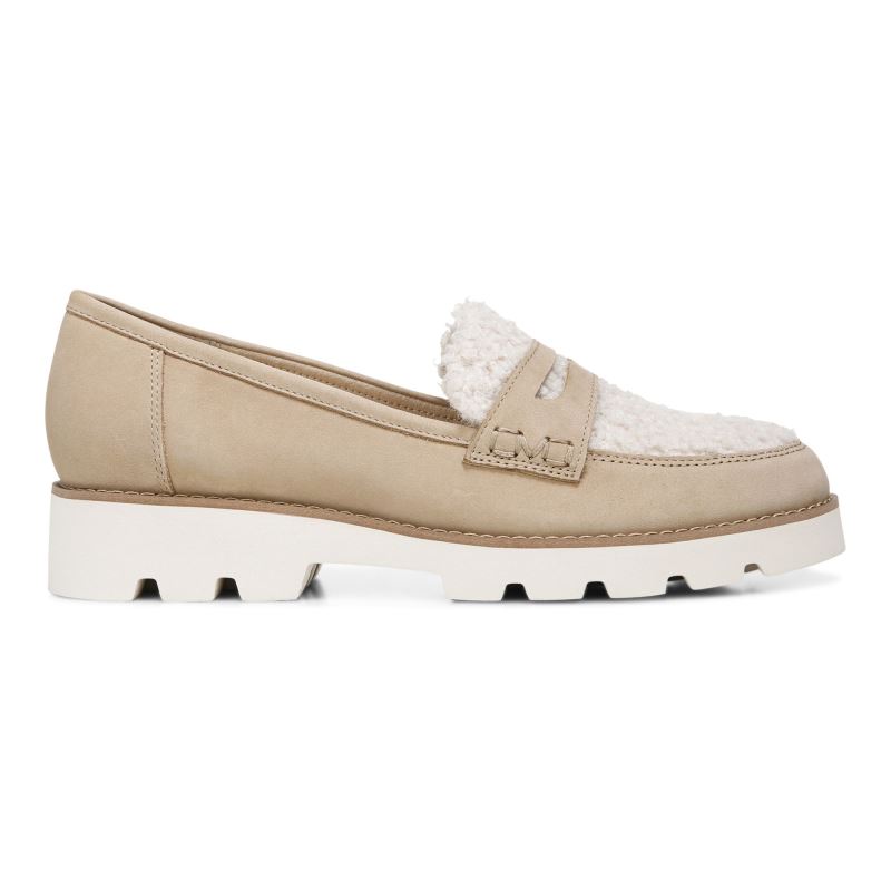 Vionic Women's Cheryl Loafer - Wheat Shearling