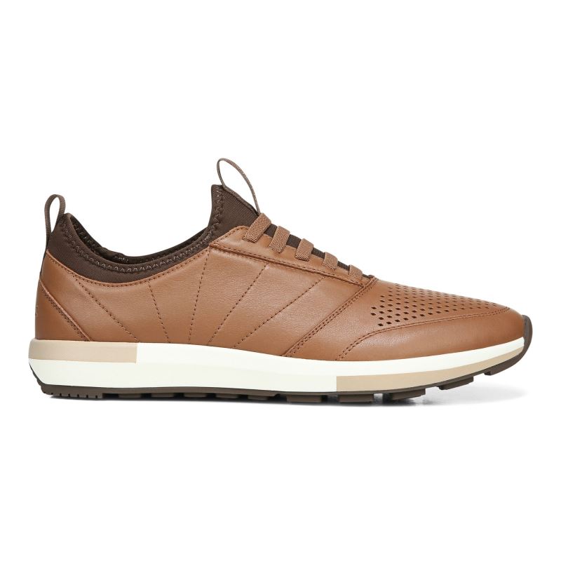 Vionic Men's Trent Sneaker - Toffee Leather