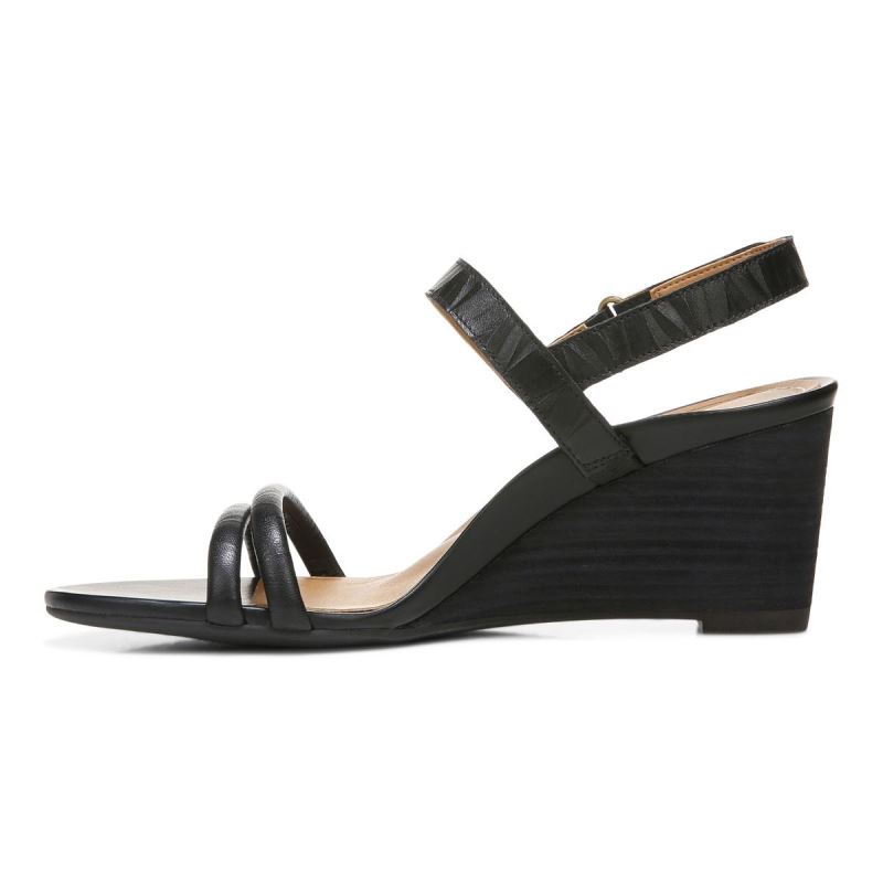 Vionic Women's Emmy Wedge Sandal - Black