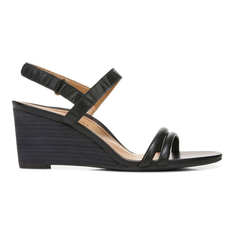 Vionic Women's Emmy Wedge Sandal - Black