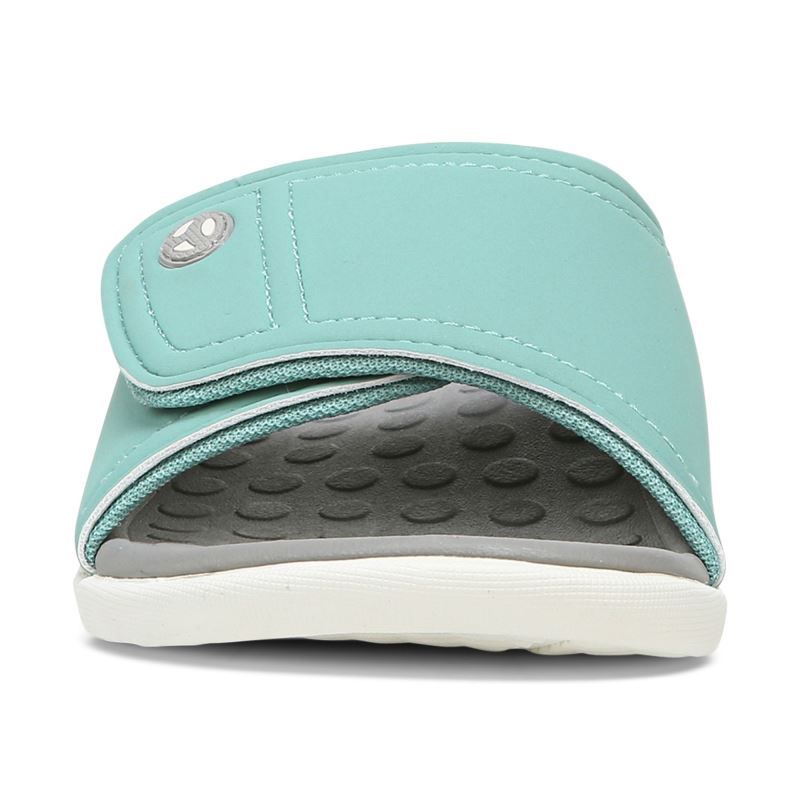 Vionic Women's Kiwi Slide Sandal - Wasabi