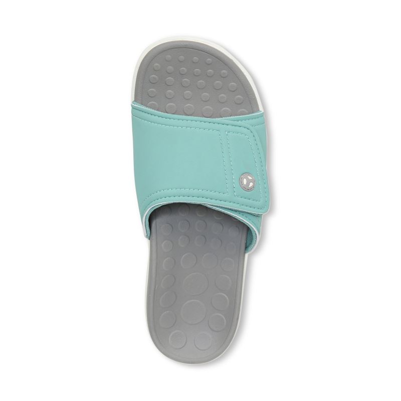 Vionic Women's Kiwi Slide Sandal - Wasabi